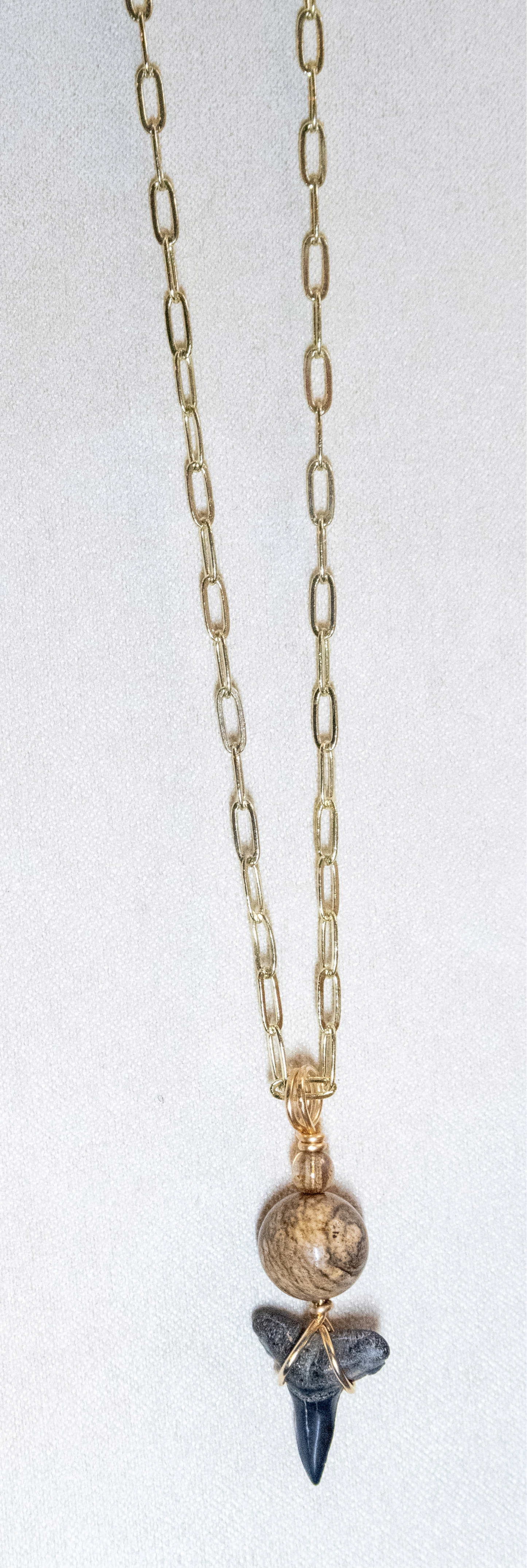 Jupiter Gem Shark Tooth Necklace Collection