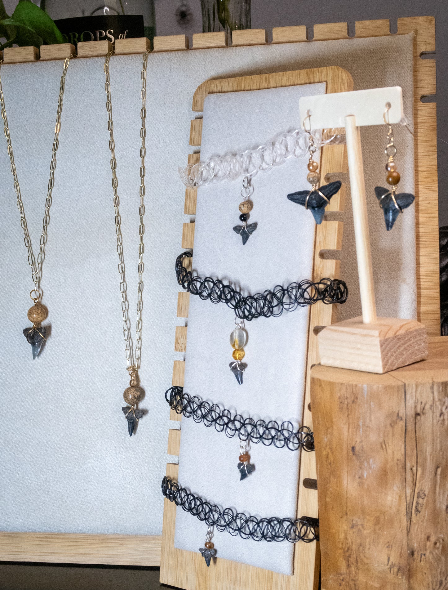 Jupiter Gem Shark Tooth Necklace Collection