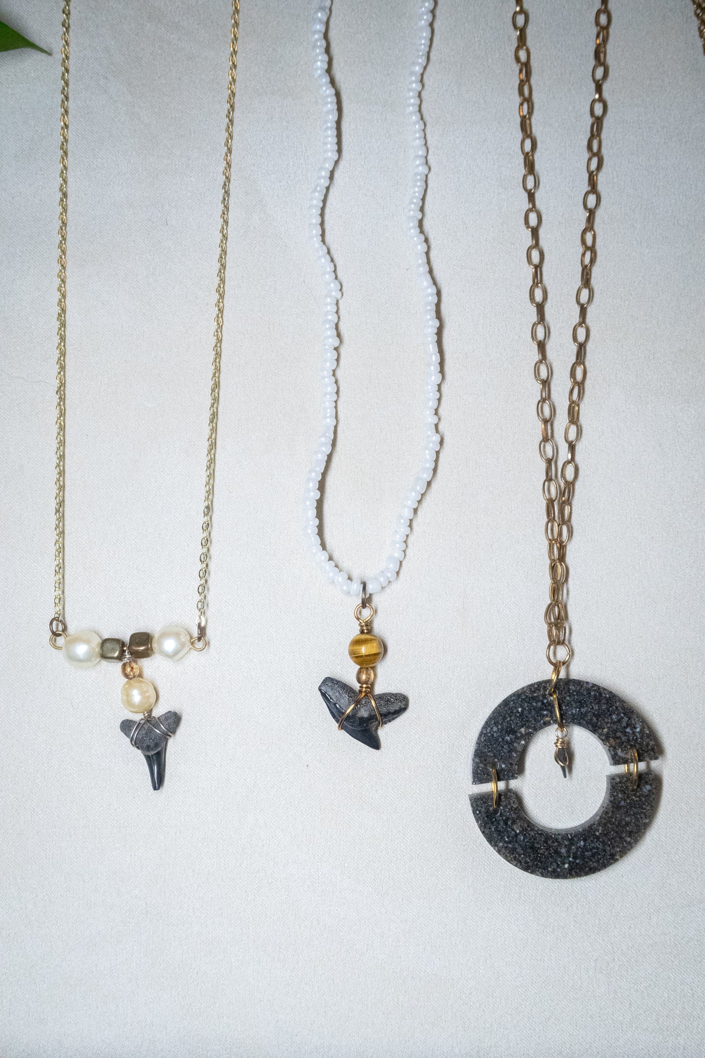 Juno Nights Shark Tooth Necklace Collection