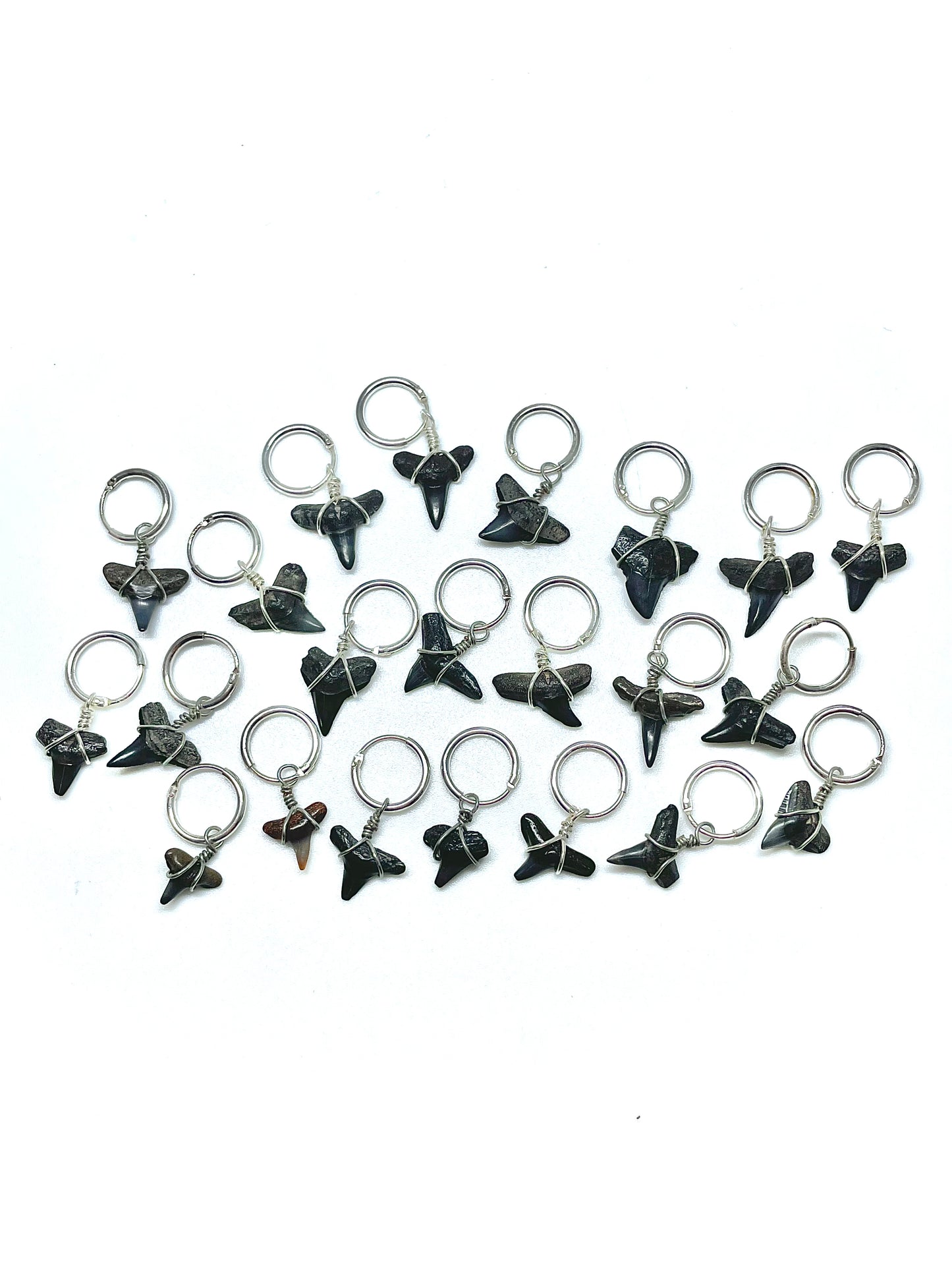 Mini Shark Tooth Cartilage Hoop