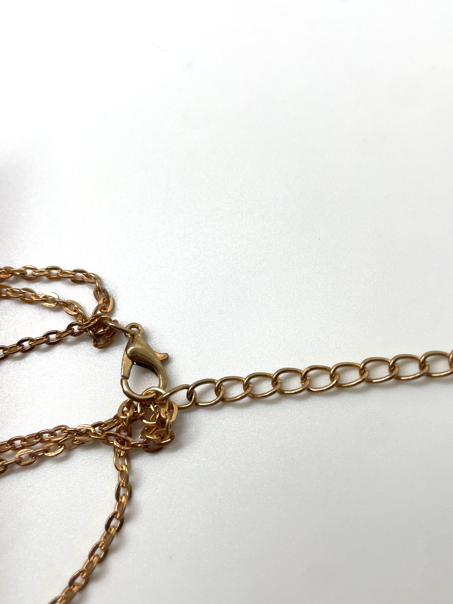 Lemon Shark | Layered Necklace | Gold Plated Brass
