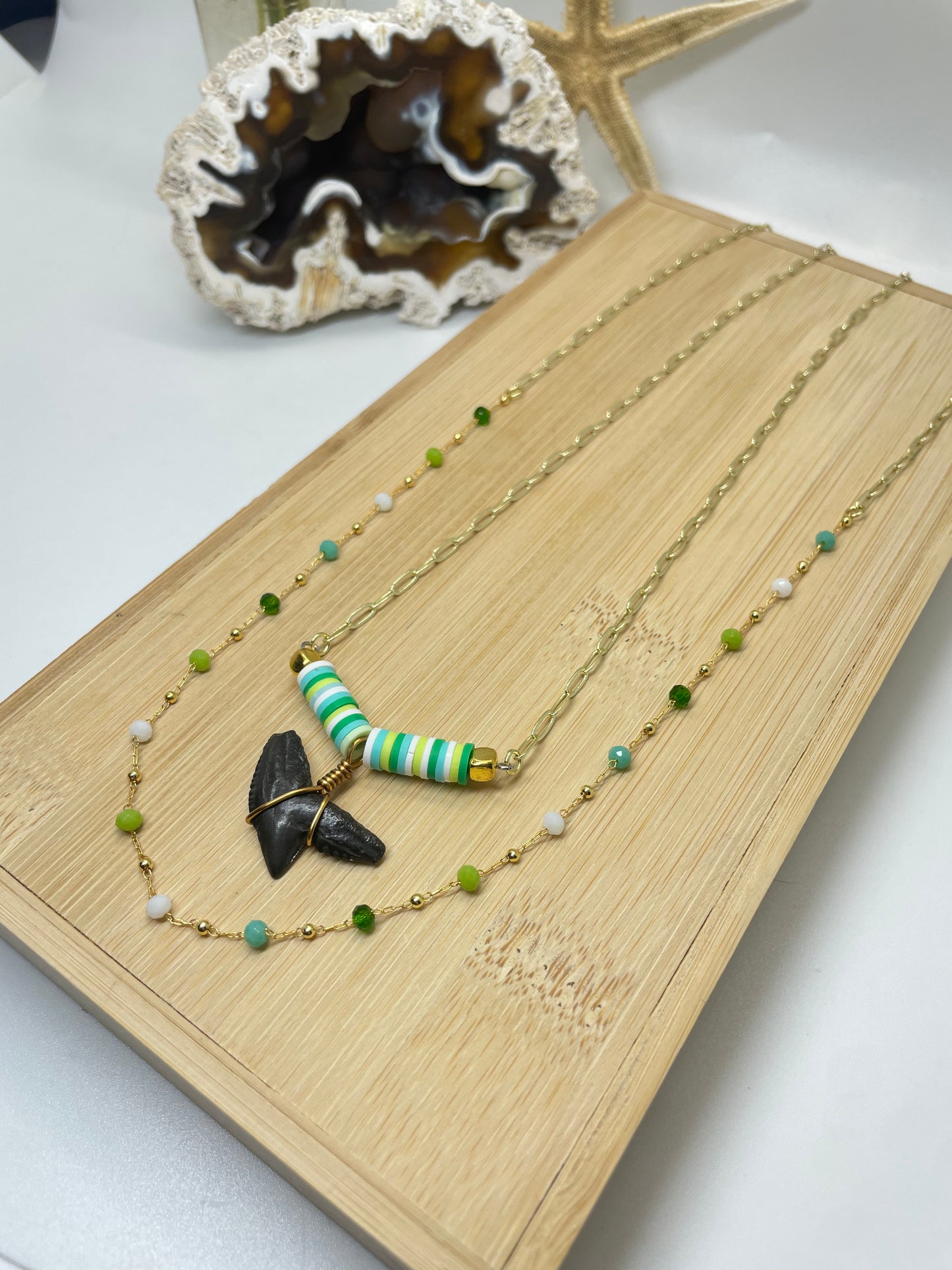 Tiger Shark | Bar Paper Clip Chain