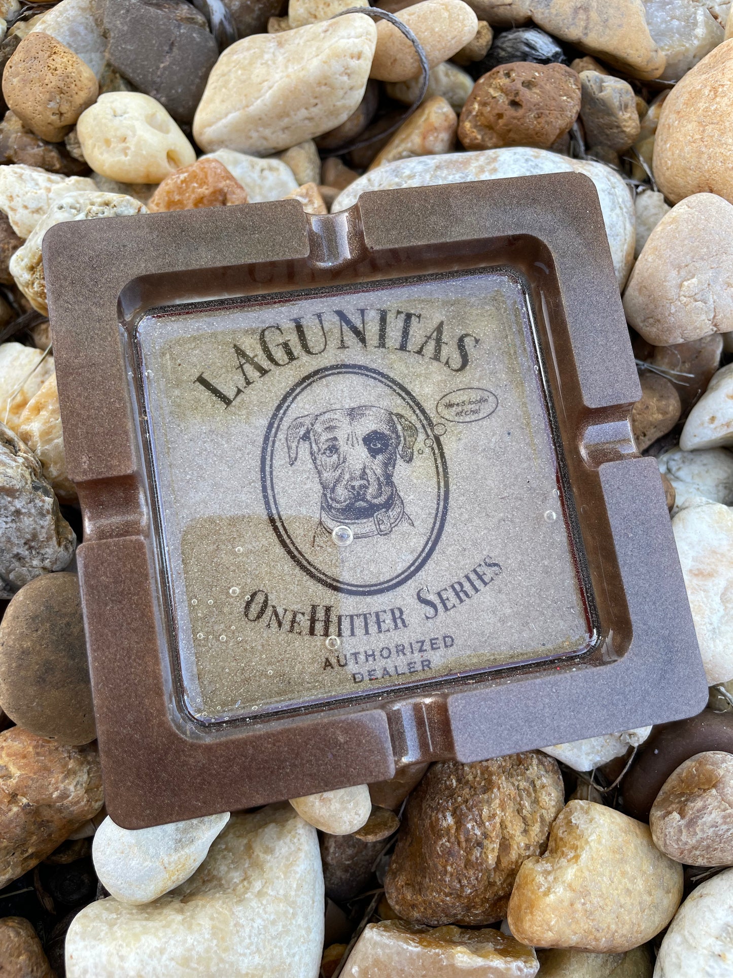 Lagunitas Beer Ashtray | Brown