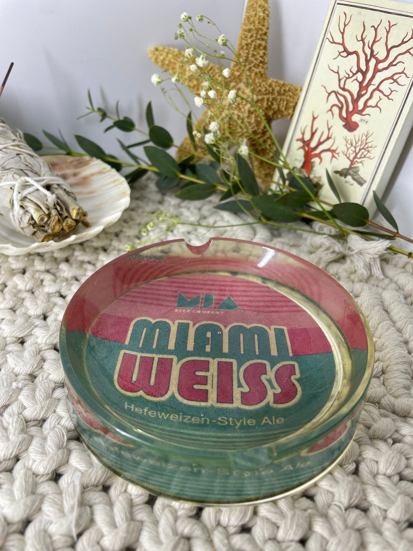 M.I.A Beer Company Miami Weiss Beer Ashtray