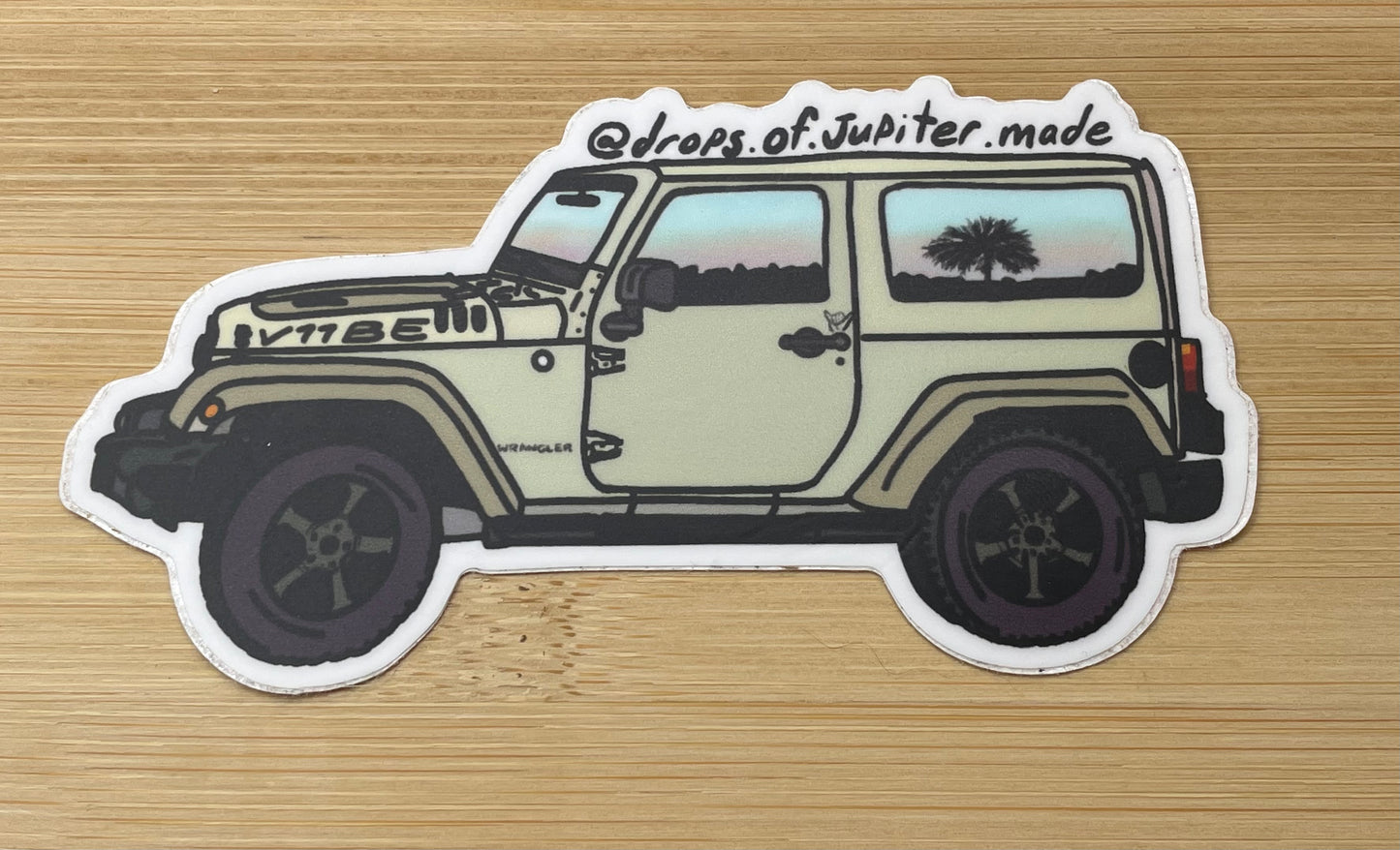 Jeep V11be Sticker