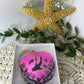 Pink Shark Eclipse | Hollywood Florida | Painted Sand dollar Ornament